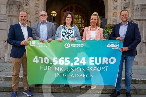 Starke Unterstützung für den inklusiven Sport in Gladbeck